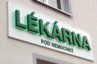 Plastické nápisy
